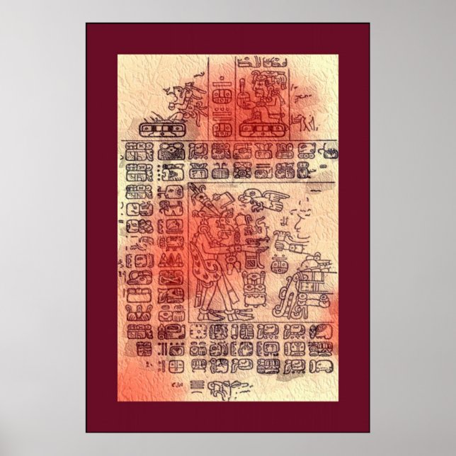 Maya Wall Art Poster (Vorne)