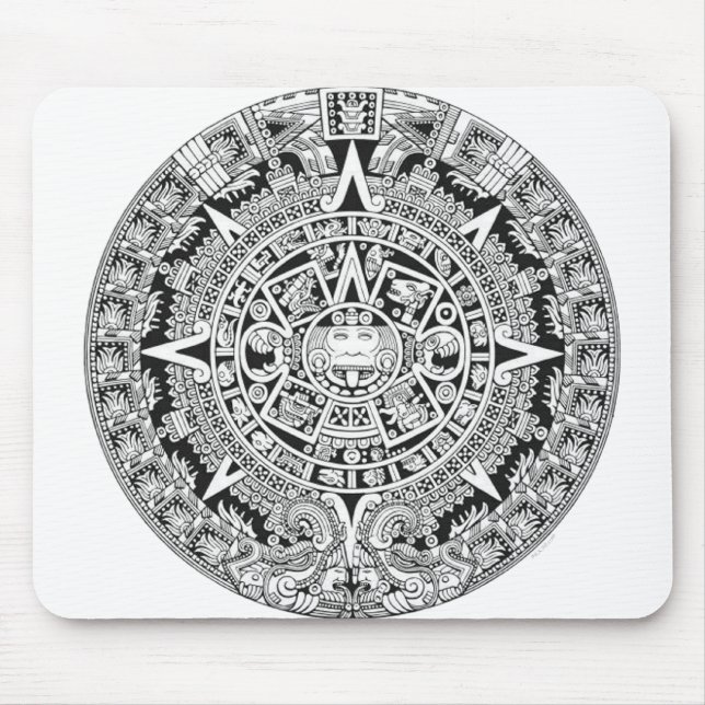 Mayaazteke des kalender-12.21.2012 mousepad (Vorne)