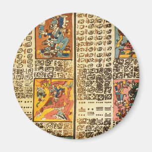 Mayadresden-Kodex-Auszüge Magnet