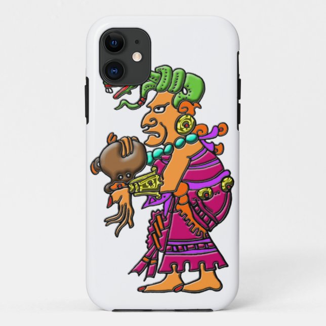 Mayagöttin Ix Chel Case-Mate iPhone Hülle (Rückseite)