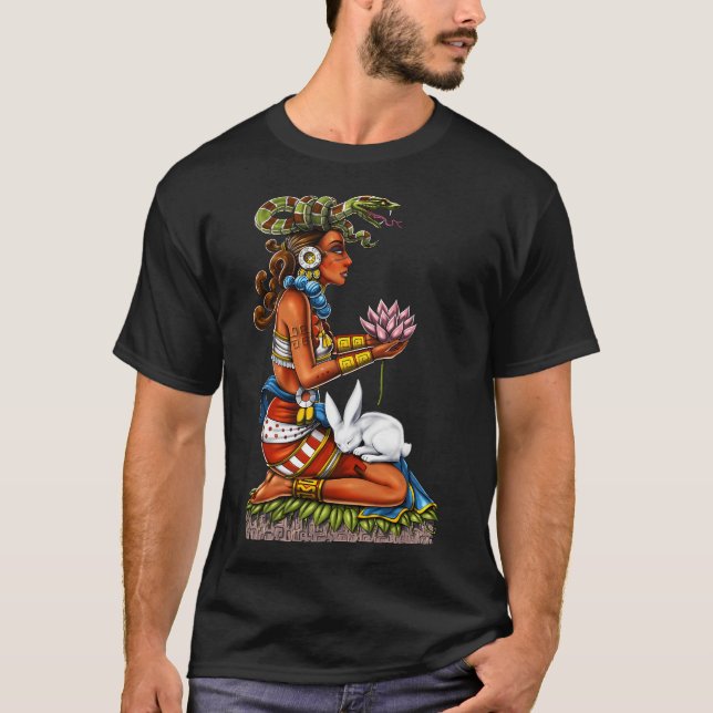 Mayagöttin Ixchel T-Shirt (Vorderseite)