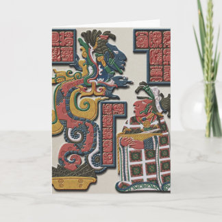 Mayagruß-Karte Karte