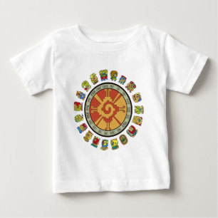 Mayakalender-Entwurf Baby T-shirt