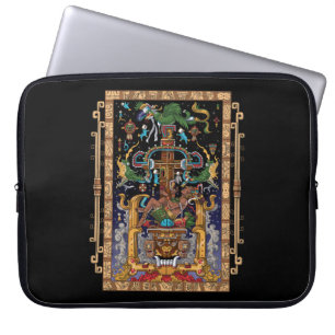 Mayan Astronaut King Pakal Laptopschutzhülle