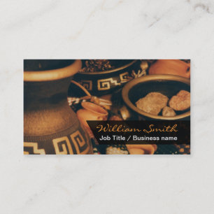 Mayan/Aztec Style Business card Visitenkarte