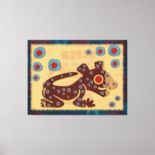 Mayan Baby Jaguar CANVAS PRINT Leinwanddruck