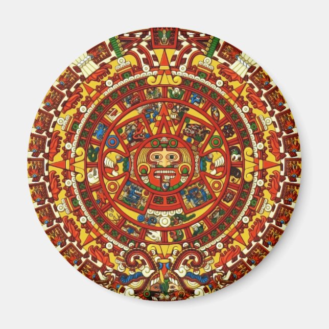 Mayan Calendar Magnet (Vorne)