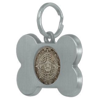 Mayan Calendar Pet ID tag Tiermarke