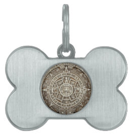 Mayan Calendar Pet ID tag Tiermarke