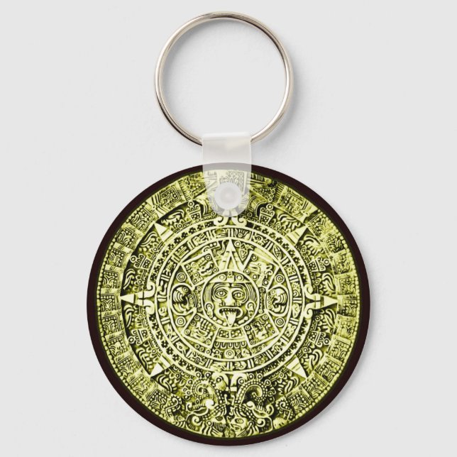 Mayan Calendar Schlüsselanhänger (Vorderseite)