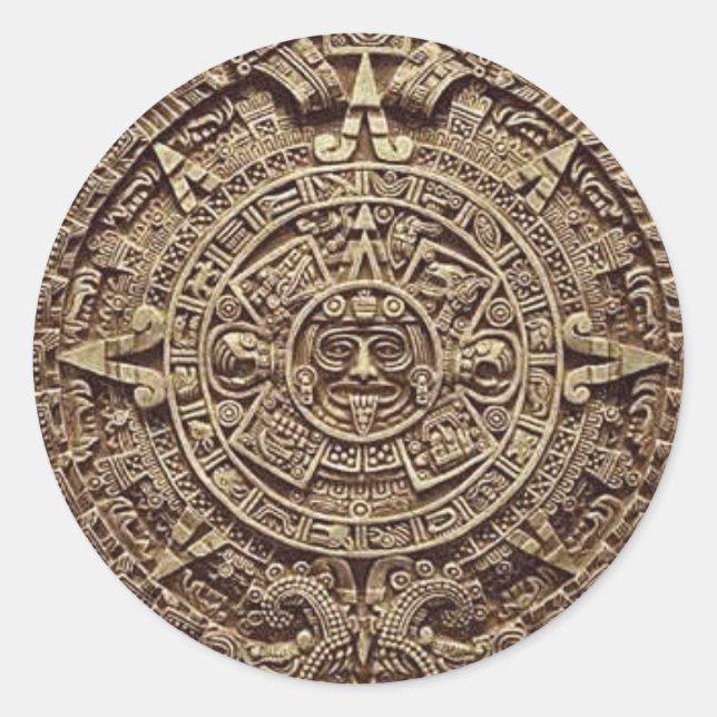 Mayan Calendar Sticker (Vorderseite)