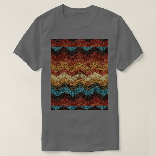 Mayan Calendric Graphic T-Shirt (Design vorne)