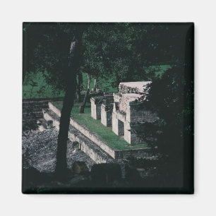 Mayan City Copan N.W. Honduras Foto entworfen Magnet