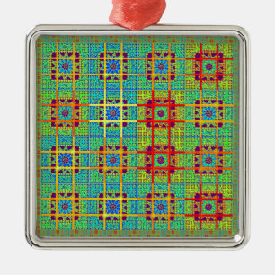 Mayan-ethnische Stammesmuster.jpg Ornament Aus Metall