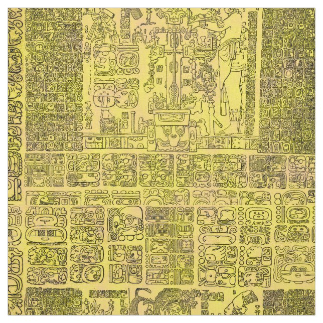 Mayan Gold Fabric Stoff (Muster)