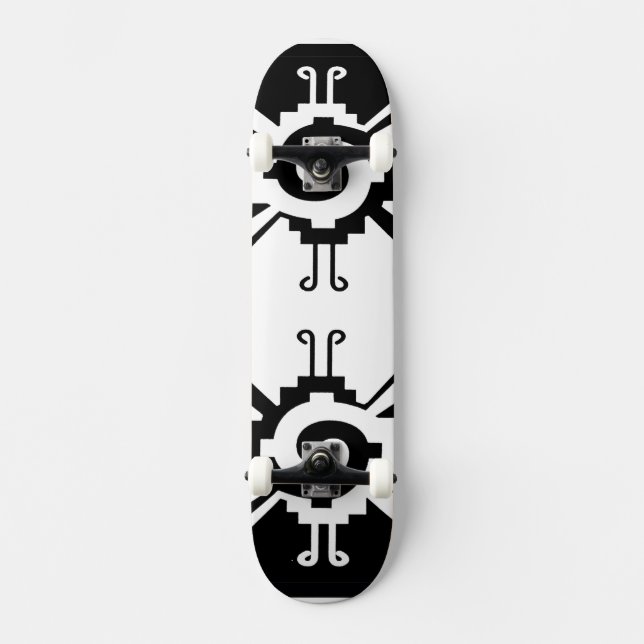 Mayan Hunab Ku Skateboard (Vorderseite)
