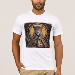 Mayan Jaguar Guardian T - Shirt Aztec Mythology