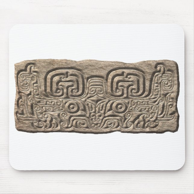 Mayan Jaguar-stone Mousepad (Vorne)