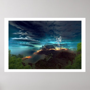 MAYAN MYSTERY PRINT POSTER