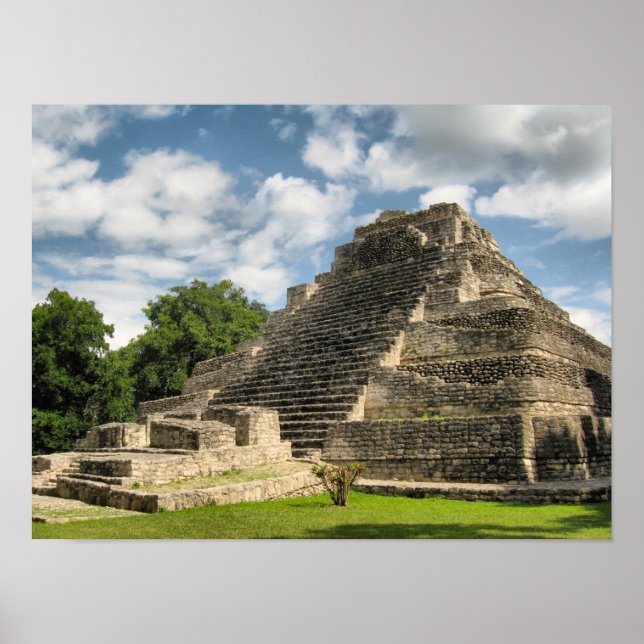 Mayan Pyramid Poster (Vorne)