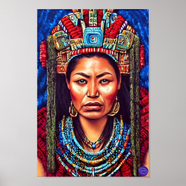 MAYAN QUEEN POSTER (Vorne)