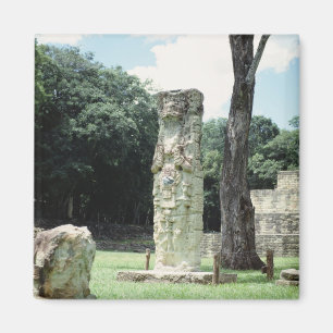 Mayan Ruins City of Copan Honduras Foto Magnet