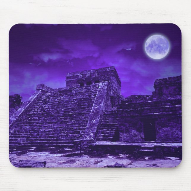 Mayan Ruins | Tulum Mexiko Mousepad (Vorne)