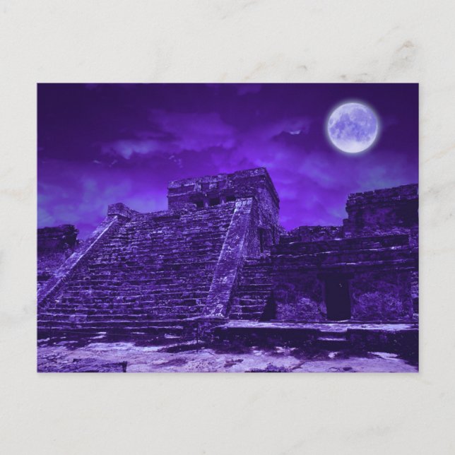 Mayan Ruins | Tulum Mexiko Postkarte (Vorderseite)