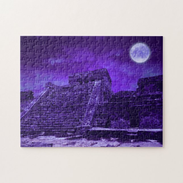 Mayan Ruins | Tulum Mexiko Puzzle (Horizontal)