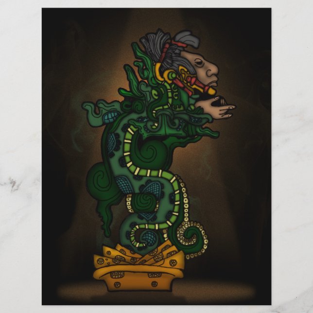 Mayan Serpent God (Vorderseite)