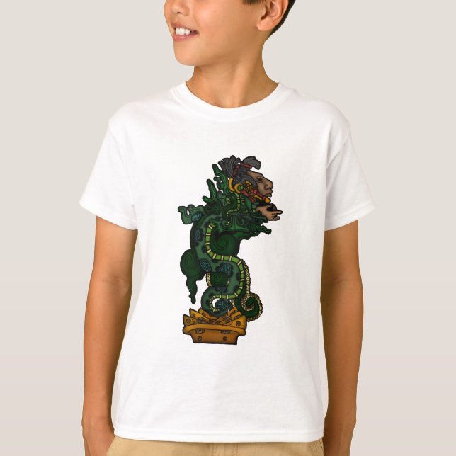 Mayan Serpent God T-Shirt (Vorderseite)