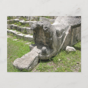 Mayan Snake Postkarte