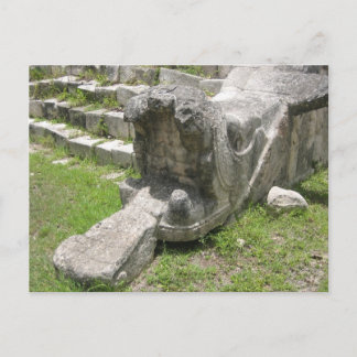 Mayan Snake Postkarte