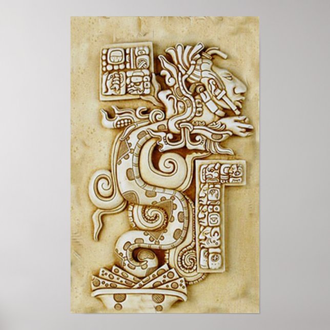 MAYAN VISION SERPENT POSTER (Vorne)