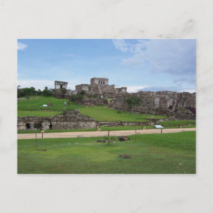 Mayanruine Postkarte
