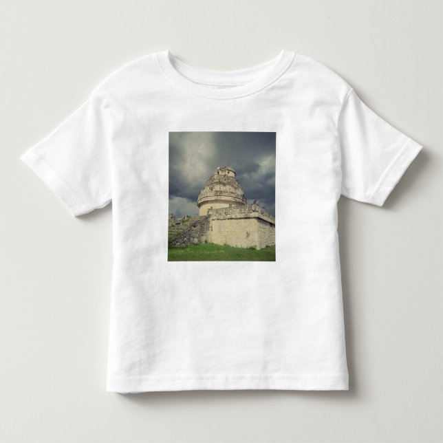 Mayaobservatorium EL Caracol Kleinkind T-shirt (Vorderseite)