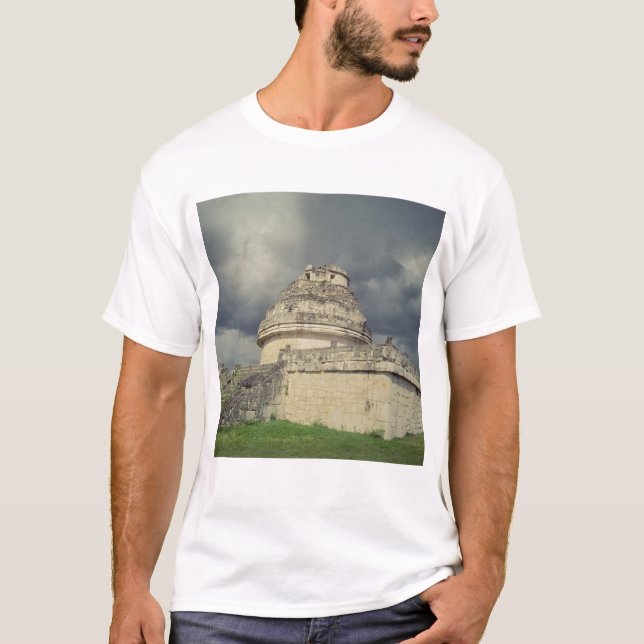 Mayaobservatorium EL Caracol T-Shirt (Vorderseite)