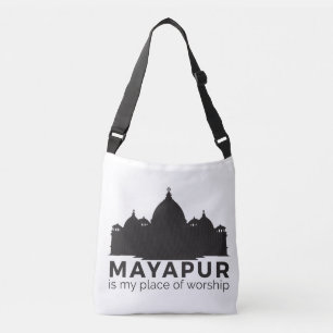 Mayapur ist mein Ort Anbetungs-der doppelseitigen Tragetaschen Mit Langen Trägern