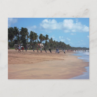 Mayaro Beach Frühmorgens Angeln Postkarte