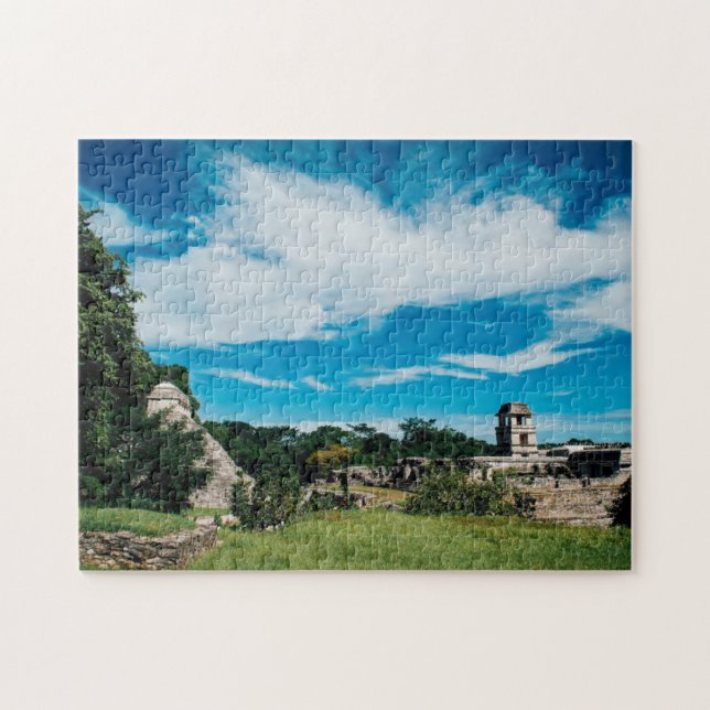 Mayaruinen von Palenque Puzzle (Horizontal)
