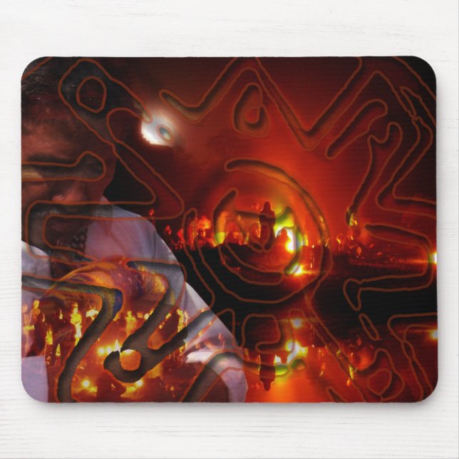 Mayawinter-Sonnenwende Mousepad (Vorne)