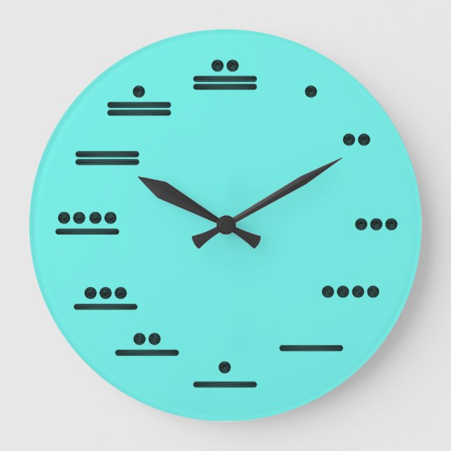 Mayazahl-Entsprechungs-Uhr Große Wanduhr (Vorderseite)