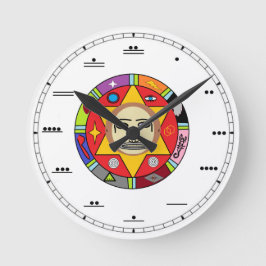 Mayazahl-Wanduhr Runde Wanduhr