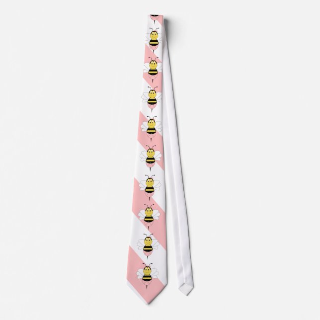 MayBee Bumble Bee Neck Tie Krawatte (Vorderseite)