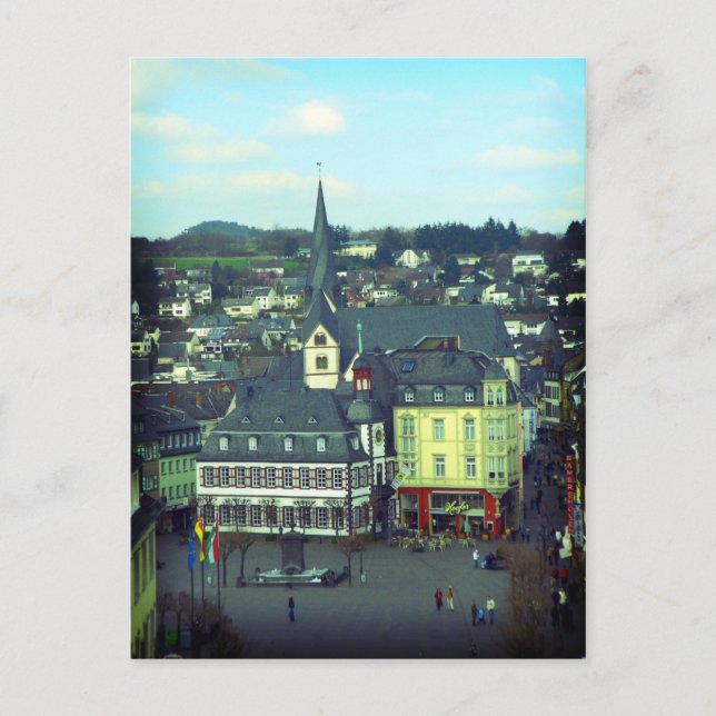 Mayen Postkarte (Vorderseite)