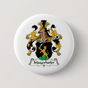 Mayerhofer Familienwappen Button