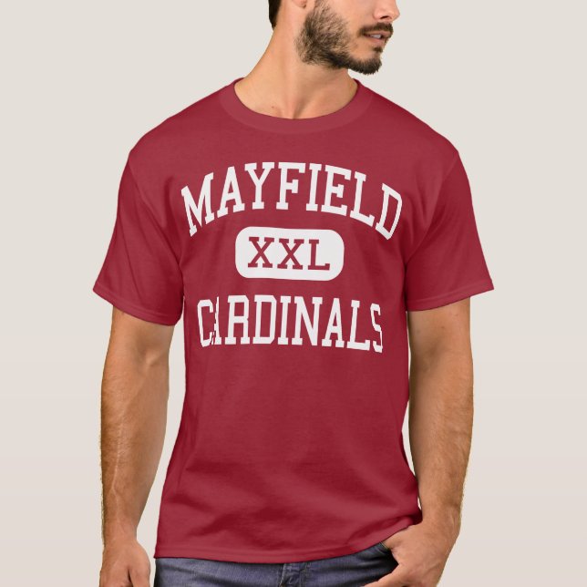 Mayfield - Kardinäle - hoch - Mayfield Kentucky T-Shirt (Vorderseite)
