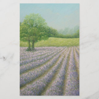 Mayfield Lavendel im Blüten-grundlegenden Briefpapier