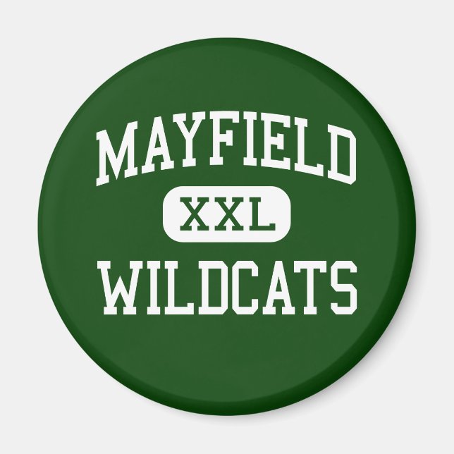 Mayfield - Wildcats - High School - Cleveland Ohio Magnet (Vorne)