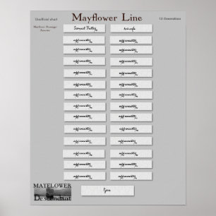 Mayflower Linie - Samuel Fuller Poster